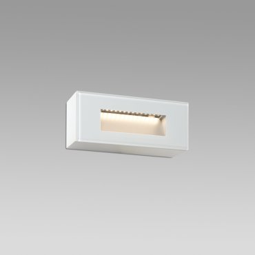 Faro Dart - Wandeinbauleuchte - 19 x x 3,6 x 8 cm - 5W LED inkl. - IP65 - matt weiß
