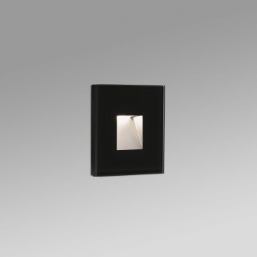 Faro Dart - Wandeinbauleuchte - 8 x 3,6 x 8 cm - 2W LED inkl. - IP65 - mattschwarz