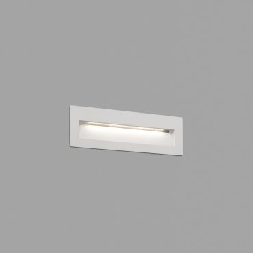 Faro Nat - Wandeinbauleuchte - 22,5 x 7,3 x 7,5 cm - 8W LED inkl. - IP65 - weiß mattiert