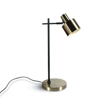 ONE Light Hotel Retro - Tischleuchte - Ø 19 x 51 cm - Messing gebürstet