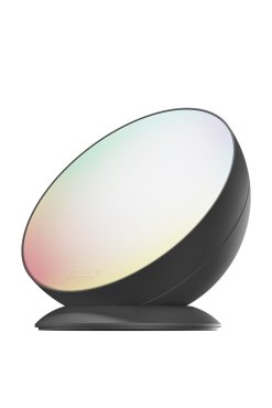 Calex Smart Moodlight – Dimmfunktion und einstellbare Lichtfarbe per App – Ø 17,5 x 9,2 cm – 5W LED inkl. – schwarz
