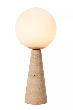 Lucide Evin - Tischleuchte - Ø 20 x 45,5 cm - taupe