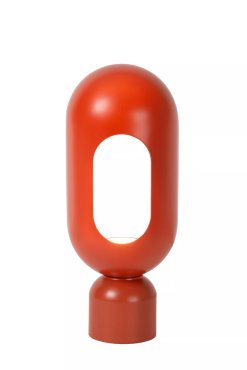 Lucide Barris - Tischleuchte - 12 x 9,8 x 30 cm - terracotta