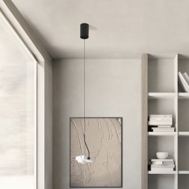 Nova Luce Kedros - Hängelampe - 11 x 270 x 14 cm - 9W dimmbar LED inkl. - weiß
