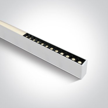 ZWEITE CHANCE - ONE Light LED Linear Profiles - Decken-/Hängelampe - 120 x 7 x 3,5 cm - 40W LED inkl. - weiß - einstellbare Lichtfarbe