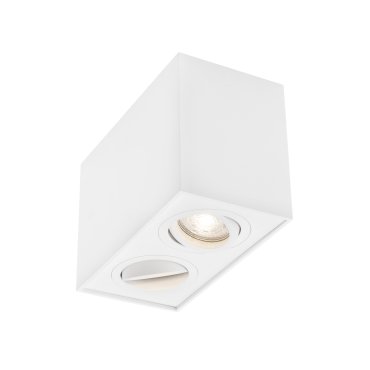 Nova Luce Rende - Aufbaustrahler 2L - 16 x 8 x 9 cm - sandweiß