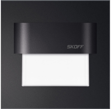 Skoff Tango Stick LED - Wandanbauleuchte - 73 x 73 mm - schwarz - 10V - 3000K