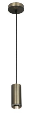 Artdelight Milano – pendelleuchte – Ø 6,6 x 150 cm – IP20 – antikbronze