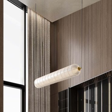 Nova Luce Klelia - Hängelampe - 97 x 120 x 15 cm - 40W dimmbar LED inkl. - messing gold