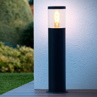 Lucide Fedor - Gartenleuchte - Ø 13 x 49 cm - IP44 - schwarz
