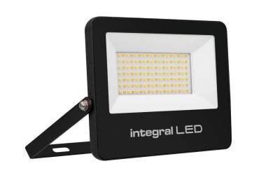 Integral LED Super Slim 2 – strahler – 22,2 x 3,8 x 24,4 cm – 50W LED inkl. – via Tuya Smart – einstellbare Lichtfarbe - IP67 – schwarz