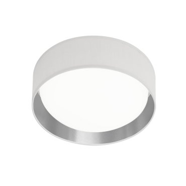 Searchlight Gianna - Deckenleuchte - Ø 37 x 10,5 cm - 15W LED inkl. - silber