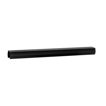 Nova Luce - Abdeckung für Magnetschiene (kürzbar) - 1 Meter - schwarz