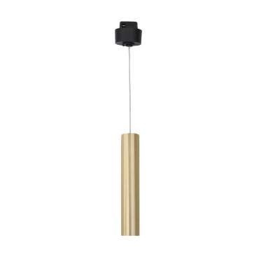 Nova Luce Jazz - Hängeleuchte für Magnetprofilsystem - Ø 3 x 150 cm - 10W LED inkl. - Messing satiniert