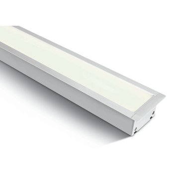 ONE Light Recessed LED Linear Profiles - Deckeneinbauleuchte - 121 x 8 x 5,5 cm - 40W LED inkl. - weiß - weiße Lichtfarbe