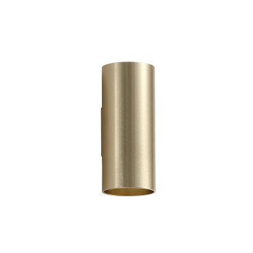 Searchlight Round - Wandleuchte - Ø 6,5 x 15,4 cm - gold
