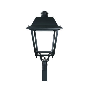 ONE Light LED-Parklaterne - Sockellampe - 42,5 x 42,5 x 82 cm - 60W LED inkl. - IP66 - anthrazit