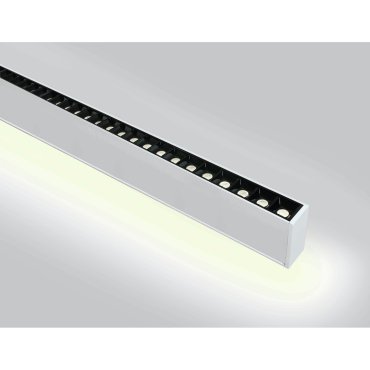 ONE Light LED Linear Profiles - Hängeleuchte - 130 x 7 x 3,5 cm - 40W + 20W LED inkl. - weiß - warmweiße Lichtfarbe