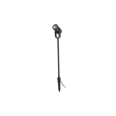 Faro Slot - Bodenstrahler auf Erdspieß - Ø 7,7 x 50 cm - 13W LED inkl. - IP65 - mattschwarz