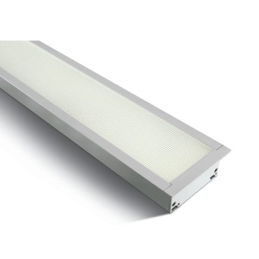 ONE Light UGR19 Recessed LED Linear Profiles - Deckeneinbauleuchten - 121 x 8 x 5,5 cm - 40W LED inkl. - weiß - weiße Lichtfarbe