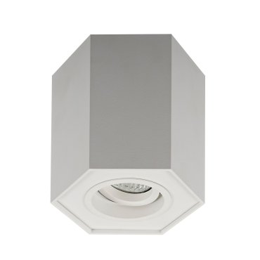 Zuma Line Polygon CL R - Aufbaustrahler 1L - 12 x 12 cm - weiß