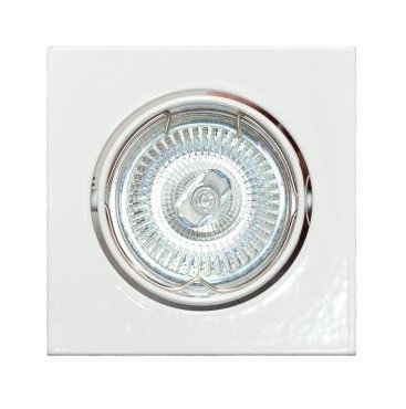 ETH Dublin III - Einbaustrahler - 80 x 80 mm, Ø 74 mm Einbaumaß - weiß