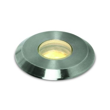 ONE Light LED Underwater Range - Unterwasser-LED-Strahler - Ø 25 mm, Ø 22 mm Einbaugröße - 0,3W dimmbare LED inkl. - IP68 - Edelstahl - Lichtfarbe warmweiß