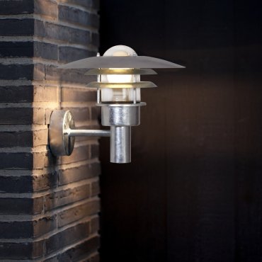 Nordlux Lønstrup - Außenwandleuchte - 32 x 28,5 cm - IP44 - verzinkter Stahl