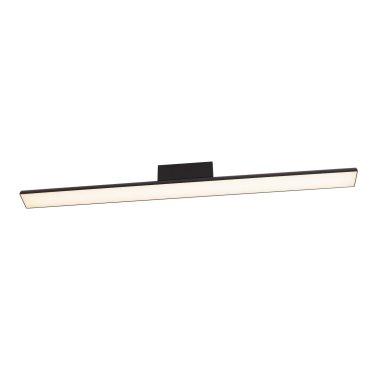 Maxlight Tampa - Deckenleuchte - 90 x 6 x 8,3 cm - 27W LED inkl. - IP44 - schwarz