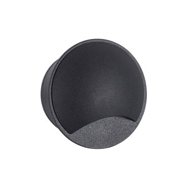 Nova Luce Joya - Außenwandleuchte - 6,5 x 4 x 6 cm - 3W LED inkl. - IP65 - sand schwarz