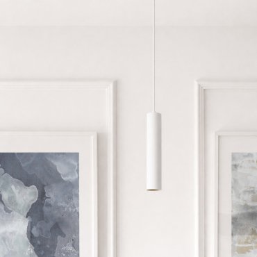 Nova Luce Mare - Hängelampe - Ø 5,5 x 183 cm - Sand Weiß