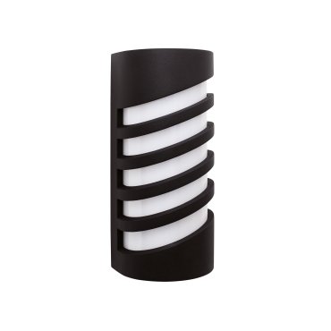 Nova Luce Lupo - Außenwandleuchte - 11 x 8,5 x 25 cm - 10W LED inkl. - IP65 - schwarz