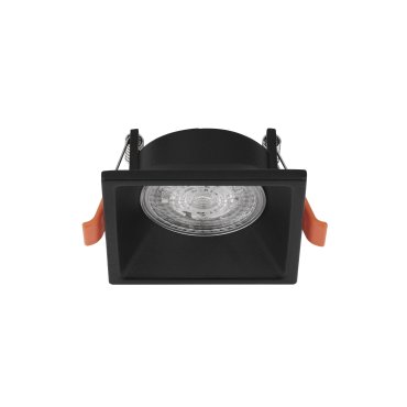 Nova Luce Staff - Einbaustrahler - 75 x 75 mm, 70 x 70 mm Einbaumaß - sandschwarz