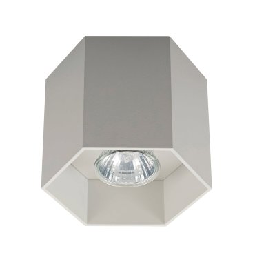 Zuma Line Polygon CL 1L - Aufbaustrahler 1L - 12 x 10 cm - weiß
