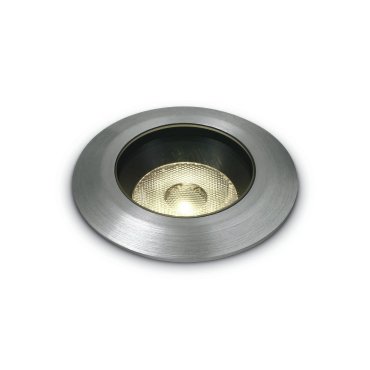 ONE Light Dark Light Inground Range - Bodenspot für den Außenbereich - Ø 55 mm, Ø 50 mm Einbaugröße - 3W dimmbare LED inkl. - IP67 - Aluminium