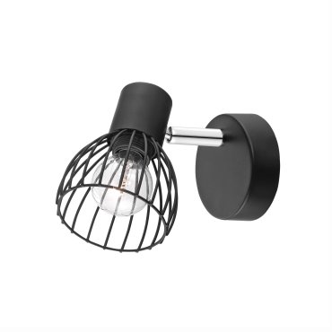 Nova Luce Fiumicino - Aufbaustrahler - 8 x 14 x 11,5 cm - mattschwarz