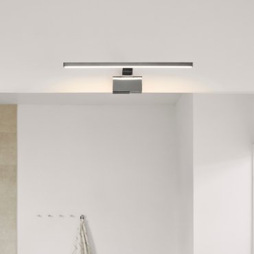 Nordlux Marlee - Wandleuchte - 50 x 13,6 x 6,4 cm - 8,9W LED inkl. - IP44 - Chrom