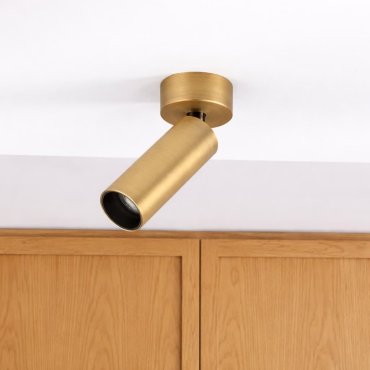 Faro Stan Slim - Aufbaustrahler 1L - Ø 4,2 x 16,1 cm - bronzefarben