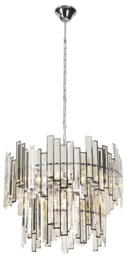 Maxlight Nemo - Kronleuchter - Ø 55 x 120 cm - Chrom