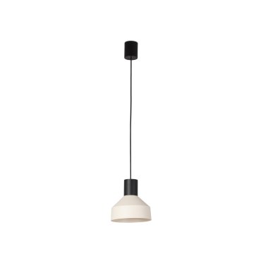 Faro Kombo - Hängeleuchte - Ø 20 x 20 cm - beige und schwarz