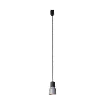 Faro Kombo - Hängeleuchte - Ø 12 x 21 cm - grau und schwarz