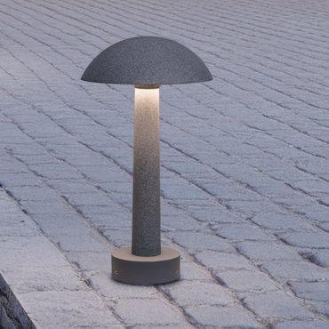 Nova Luce Tura - Gartenpfosten - Ø 20 x 35 cm - 7W LED inkl. - IP65 - schwarz