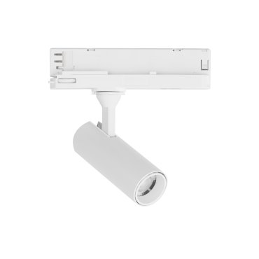 Nova Luce West - 3-Phasen-Schienenstrahler - 16 x 4 x 19 cm - 10W LED inkl. - sandweiß
