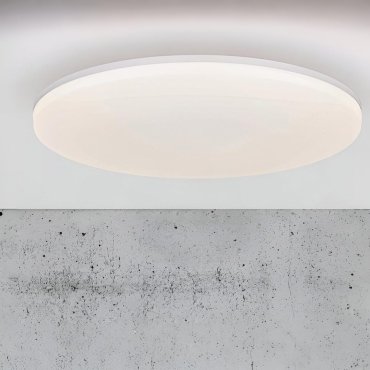 Nordlux Vic - Deckenleuchte - Ø 35 x 4 cm - 32W LED inkl - IP21 - weiß - weiße Lichtfarbe (4000K)