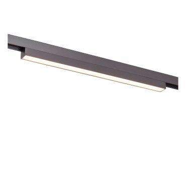 Lucide Linial Glyx - magnetisches Schienensystem - Strahler - 30,2 x 1,9 x 2,7 cm - 11W LED inkl. - Dimmfunktion und einstellbare Lichtfarbe über die App - schwarz matt Chrom