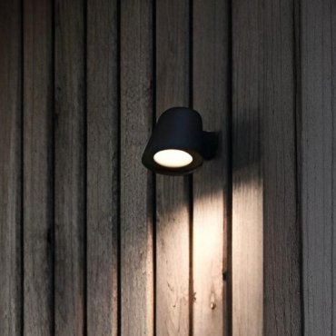 Nordlux Aleria - Außenwandleuchte - 14,7 x 11,5 x 11,3 cm - IP44 - schwarz