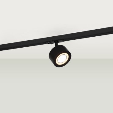 Nordlux Link Clyde - Strahler auf Schiene - Ø 8,5 x 10,5 cm - 3 Stufen dimmbar - 4W LED inkl. - 2700K - schwarz