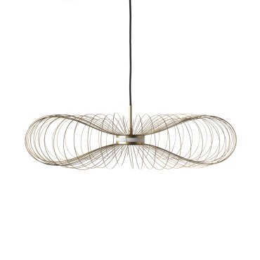 VK Lighting Synnefo - Hängeleuchte - Ø 74 x 146,5 cm - 8W LED inkl. - gold