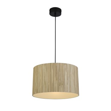 Searchlight Meadow - Hängeleuchte - Ø 35 x 120 cm - braun und schwarz