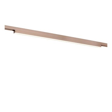 Lucide Linial Glyxx - magnetisches Schienensystem - Schienenstrahler - 60,2 x 1,9 x 2,7 cm - 20W LED inkl. - Dimmfunktion und einstellbare Lichtfarbe über die App - Champagner